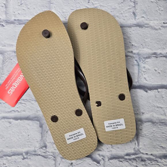 NWT Men's Havaianas Hype Sunset Surfing Flip Flop size 13 Beach Vacation Summer - Picture 7 of 8